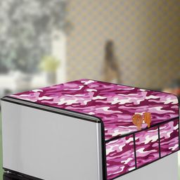 The Furnishing Tree Purple Printed Air Conditioner Cover-image-62