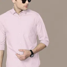ADWYN PETER Men Classic Opaque Casual Shirt-image-44