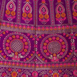 SWAMI STUDIO Ready to Wear Lehenga & Unstitched Blouse With Dupatta image 3