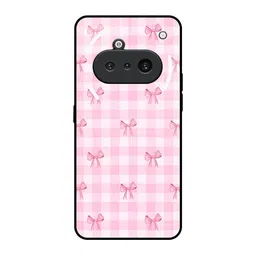 QRIOH Bowtique Pattern Nothing Phone 3a Back Case Mobile Accessories-picture-21