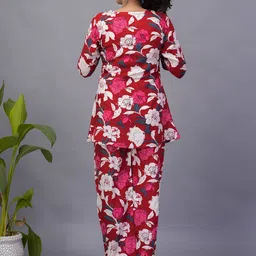 KALINI Printed Tunic With Trouser Co-Ords image 2