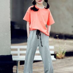 INCLUD Girls Regular Fit Mid-Rise Trousers-image-29