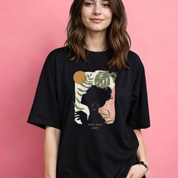 SMARTEES Women Graphic Printed Round Neck Cotton T-shirt-image-72