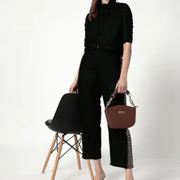 Zima Leto Tie-Up Top With Trousers Co-Ords-picture-14