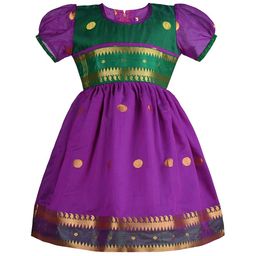 Wish Karo Girl Floral Fit & Flare Dress-picture-7