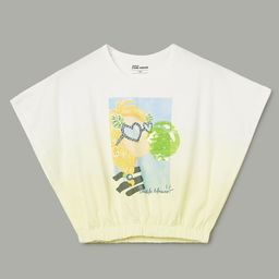 Fame Forever by Lifestyle Girls Graphic Printed Embellished T-shirt-image-58
