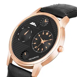 DOUBLERUN Men Dial Circle Watch H05NMT-27 image 3