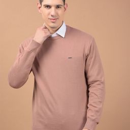 Cantabil Men Cotton Round Neck Pullover-picture-20