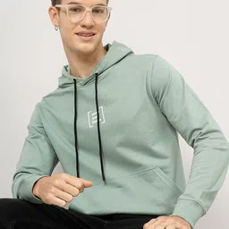 Genoa Men Printed Long Sleeves Pullover Hooded Sweatshirt With Kangaroo Pocket-image-81