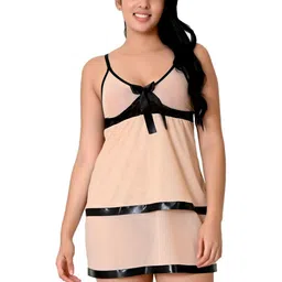 Love Maker White Net Baby Dolls-image-31