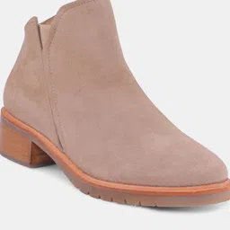 HEEL YOUR SOLE Women Leather Regular Boots-image-24