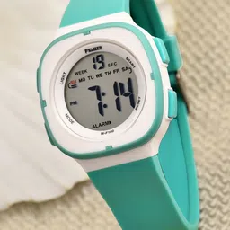 FELIZER Women Dial & Textured Straps Digital Watch F160-LSKA-Green-image-29