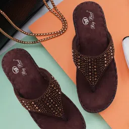 BIG BIRD FOOTWEAR Women T-Strap Flats-image-54