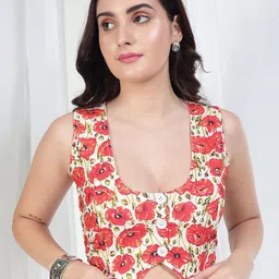 TANDUL Printed Waistcoat-image-17