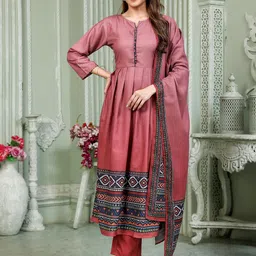 JYA Women Red Polyester Kurta Sets-picture-33