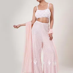 UPGRADE Embellished Beads and Stones Ready to Wear Lehenga & Blouse With Dupatta-image-66
