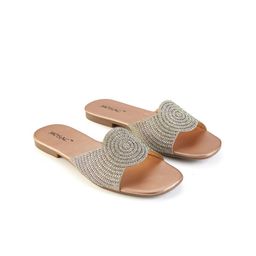 MOSAC Women Party Open Toe Flats-picture-24