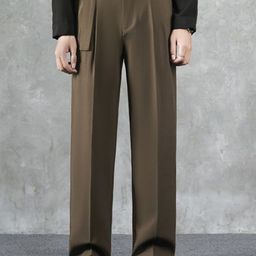 StyleCast x Revolte Men Mid-Rise Trousers-image-61