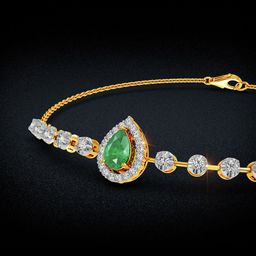 Joyalukkas Tranquil Dew Diamond Bracelet-3.15 gm-image-68