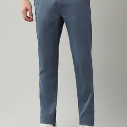 Arrow Sport Men Slim Fit Mid-Rise Flat-Front Chinos Trousers-image-90