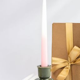 LIGHT JEWELS Green & White 4 pieces Tea Light Candle-57