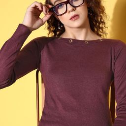 SASSAFRAS Women Boat Neck Pullover-picture-23