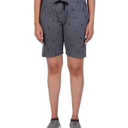 GUIDE Women Printed Regular Fit Shorts-image-94