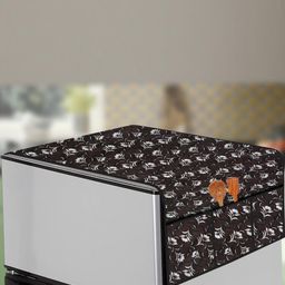 The Furnishing Tree Brown Plastic Refrigerator Cover-image-93