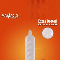Manforce Set of 5 Overtime Pinapple Flavoured Condoms - 10 Pcs Each image 3