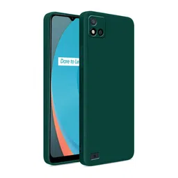 LIRAMARK Unisex Silicone Impact Resistant Realme C11 Back Case-picture-25