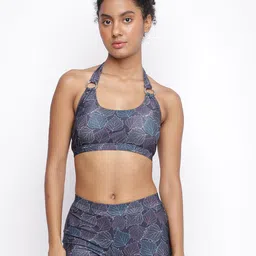 La Intimo Tropical Printed Swimwear Bikini Set-image-83