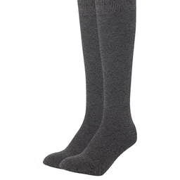 MUKHAKSH Grey Cotton Socks-image-56