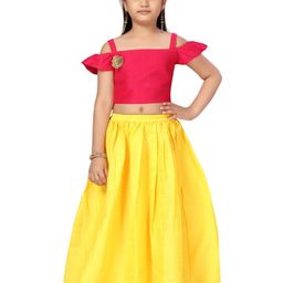 Muhuratam Ready To Wear Silk Lehenga Choli-image-66