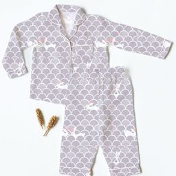 cocoon care Unisex Kids Printed Night suit-50
