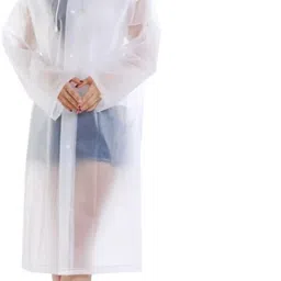 Solid Women Raincoat-image-6