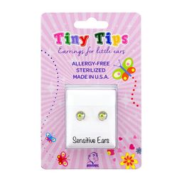 STUDEX Silver-Plated Crystals Studded Contemporary Studs-33