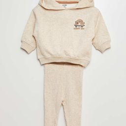 KIABI Boys Printed hooded Sweatshirt With Trouser-image-85
