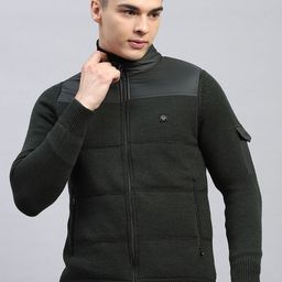 Monte Carlo Men Woollen Puffer Jacket-image-52
