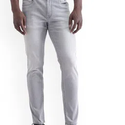 The Collection Men Light Grey Slim Fit Mid-Rise Jeans-image-94