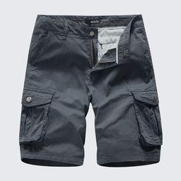 L'monte Men Slim Fit Outdoor Cargo Shorts-image-72