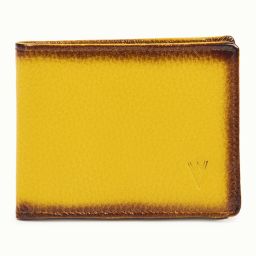 Men Trendy Yellow Genuine Leather RFID Wallet-image-71