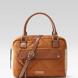 Van Heusen Structured Quilted Handheld Bag-12