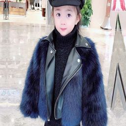 Xsole Kids Lapel Collar Self Design No Puffer Jacket-image-80