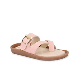 AfroJack Women Open Toe Flats with Buckles-picture-27