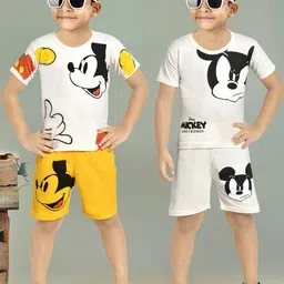 NAIVETY Boys Micky Casual T-shirt and Pant-image-28