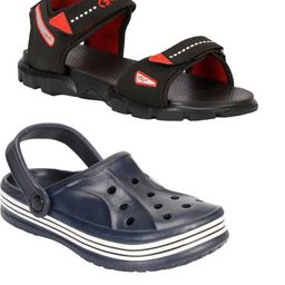 RIFOF Men Black Sandals-image-81