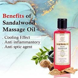 SANDALWOOD MASSAGE OIL PARABEN / MINERAL OIL FREE-image-52