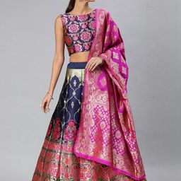 Mr Y Women Silk Lehenga Choli-picture-17