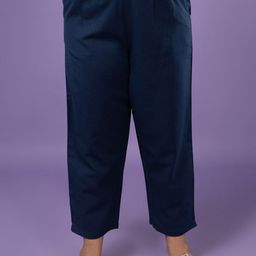 Sizeupp Women Pleated Trousers-image-70