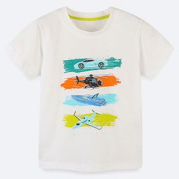 Oh Rare Boys Printed Applique T-shirt-image-14